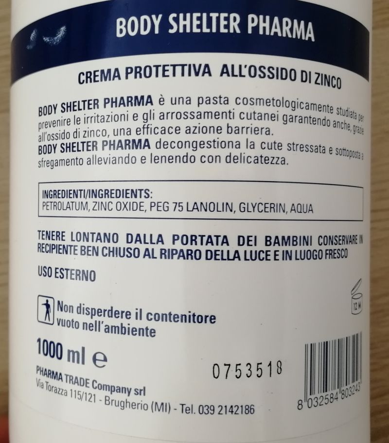 Body shelter crema protettiva 2