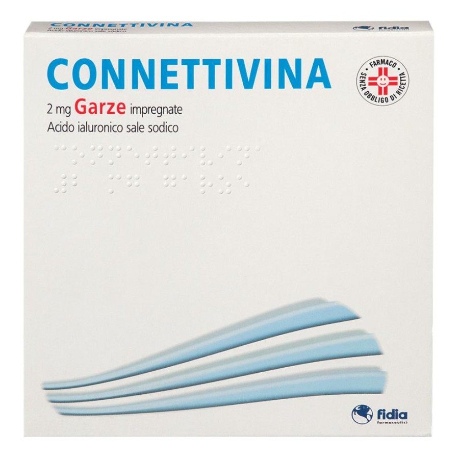 Connettivina garze 2mg